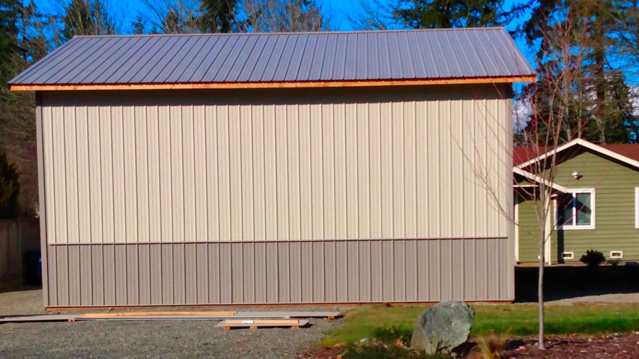 Durable Metal Storage Building in Auburn