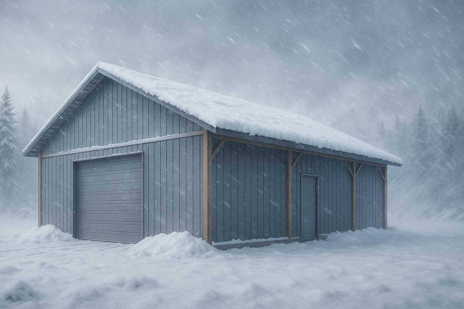 Winter-Ready Buildings: How Our Post-Frame Structures Handle Tacoma's Toughest Weather