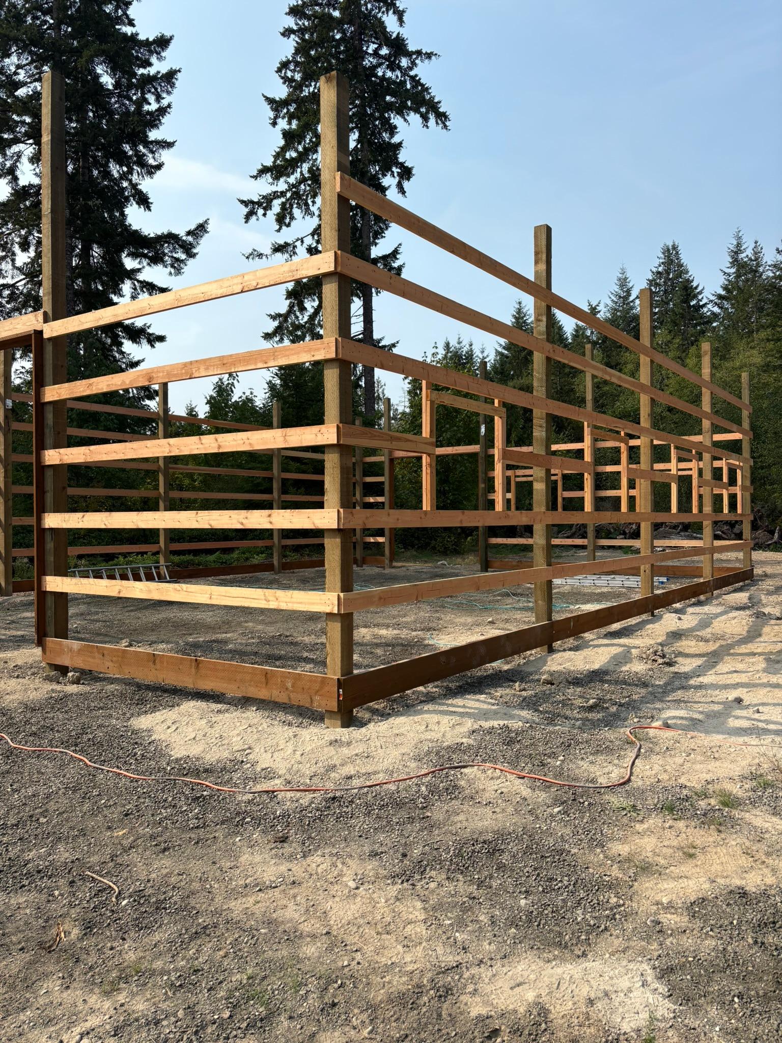 Fully Insulated 36x48 Red Metal Shop | Grapeview, Washington - Photo
