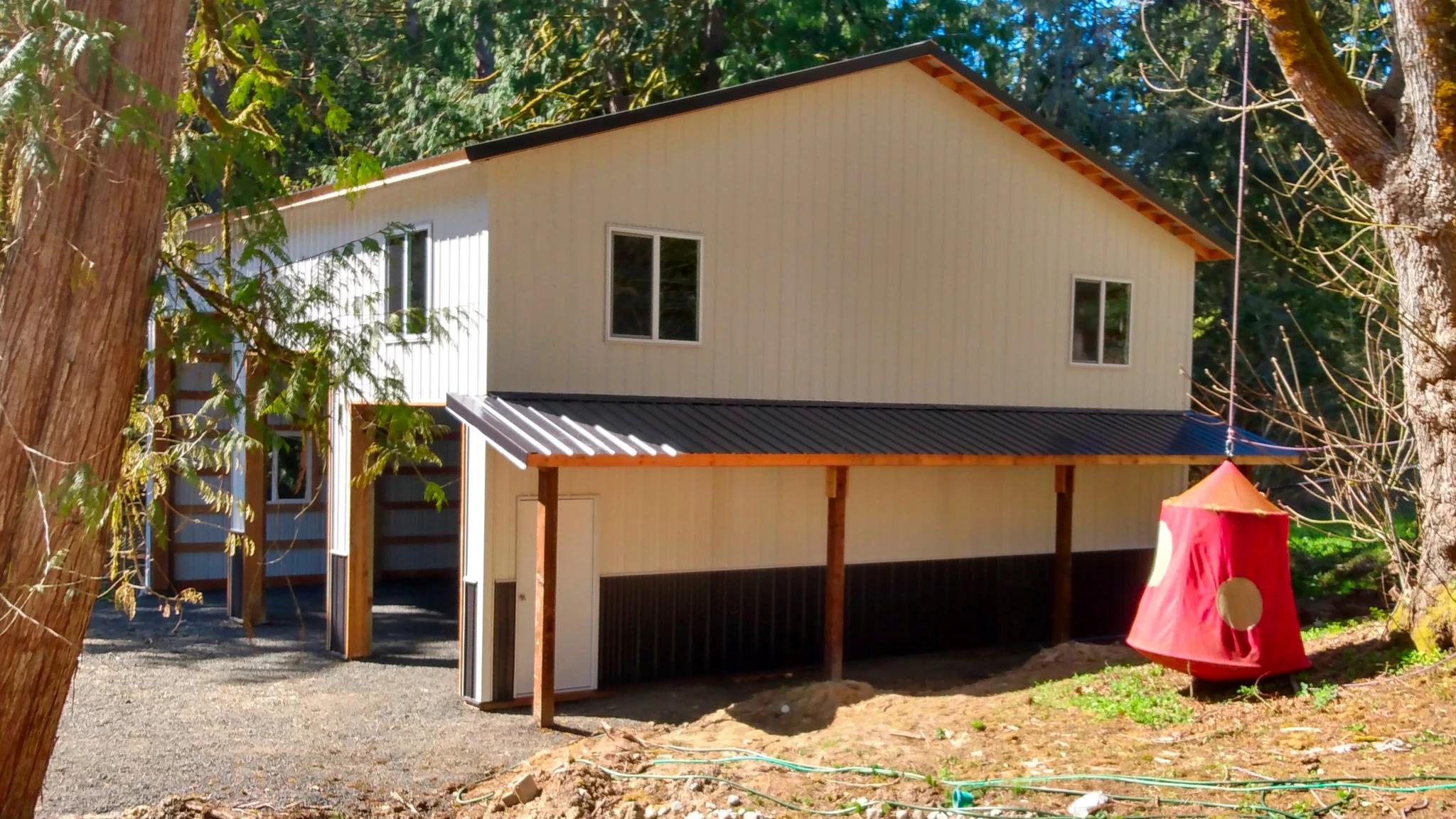 Olympia, WA - Premium Custom 30'x36' Metal Workshop & Garage by Probuilt