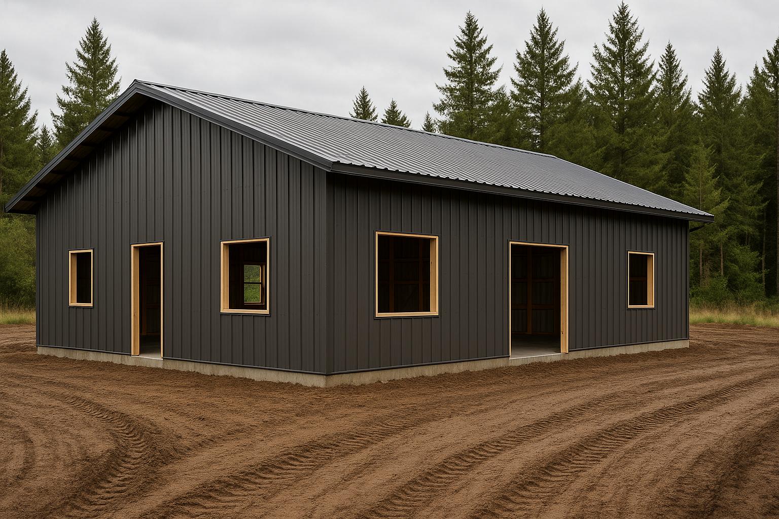 Barndominium Planning in Western Washington: What a Post-Frame Shell Includes