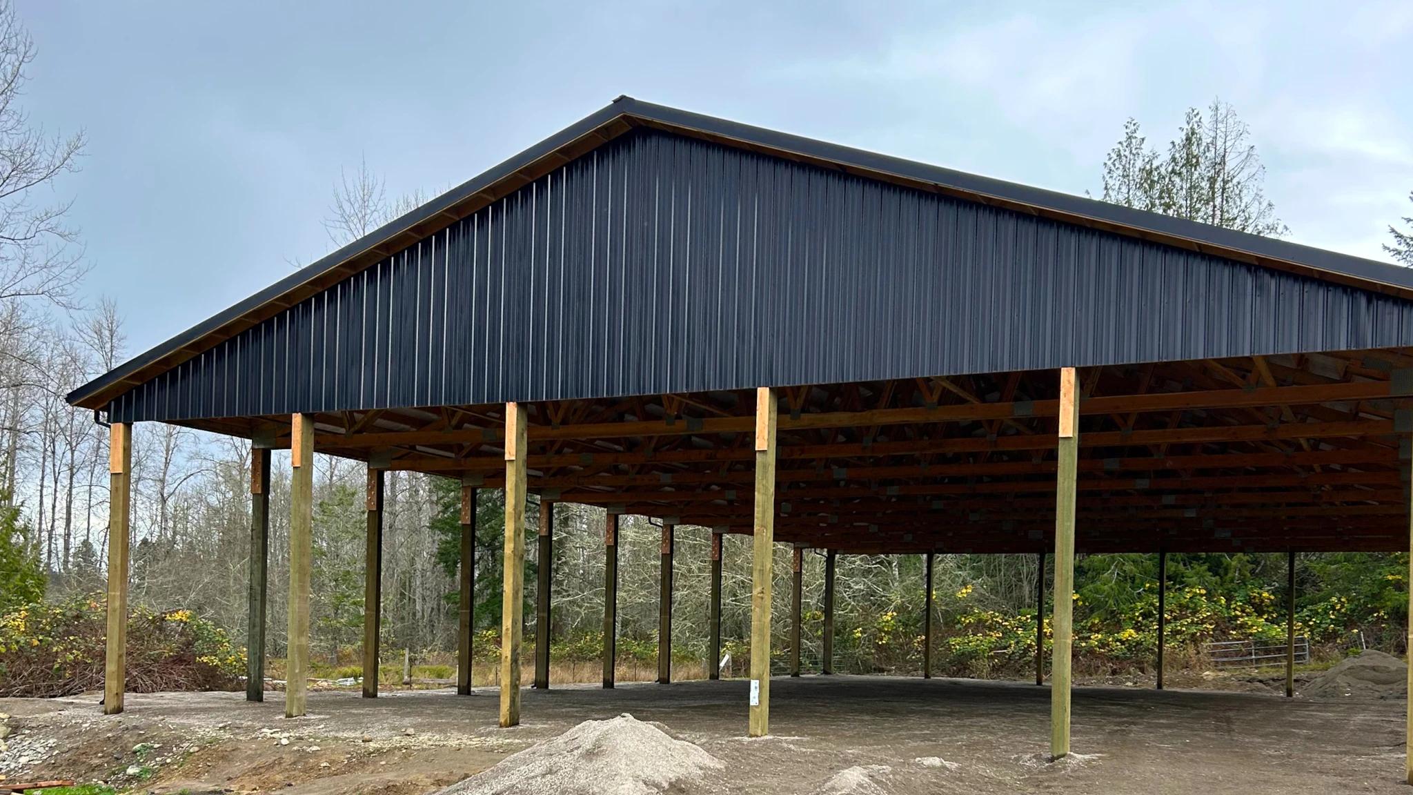 Premium 60x100 Covered Horse Arena | Eatonville, Washington - Photo