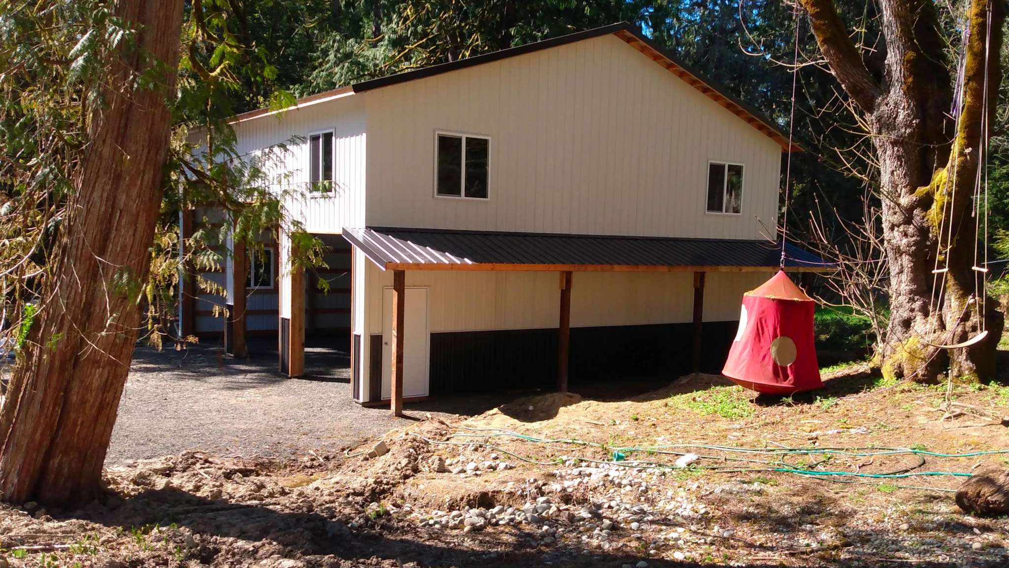 Olympia 30'x36' Workshop | Covered Storage & High-Clearance Bay - Featured photo