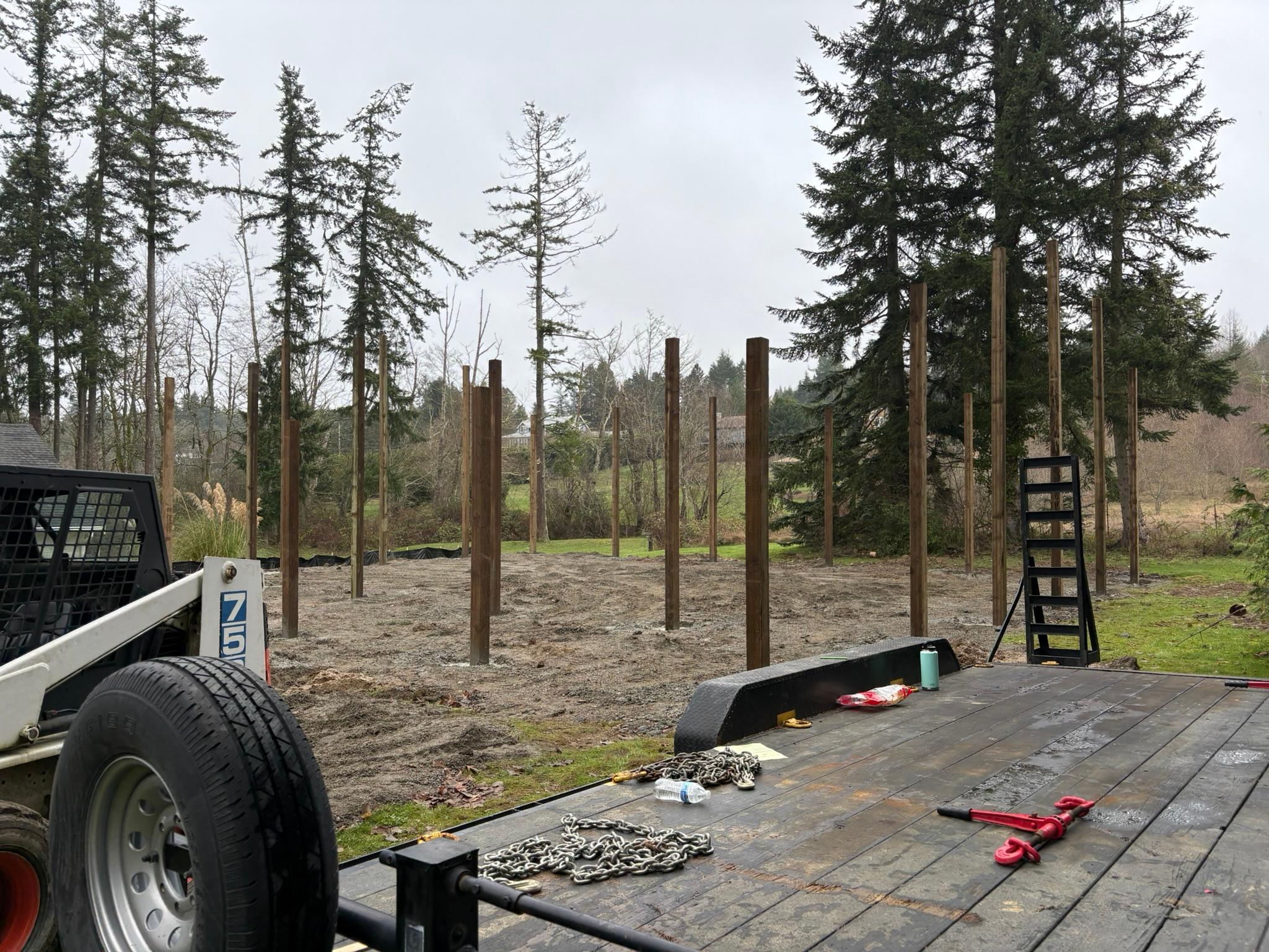 IN PROGRESS - Fully Insulated 40x60 Metal Shop | Poulsbo, Washington