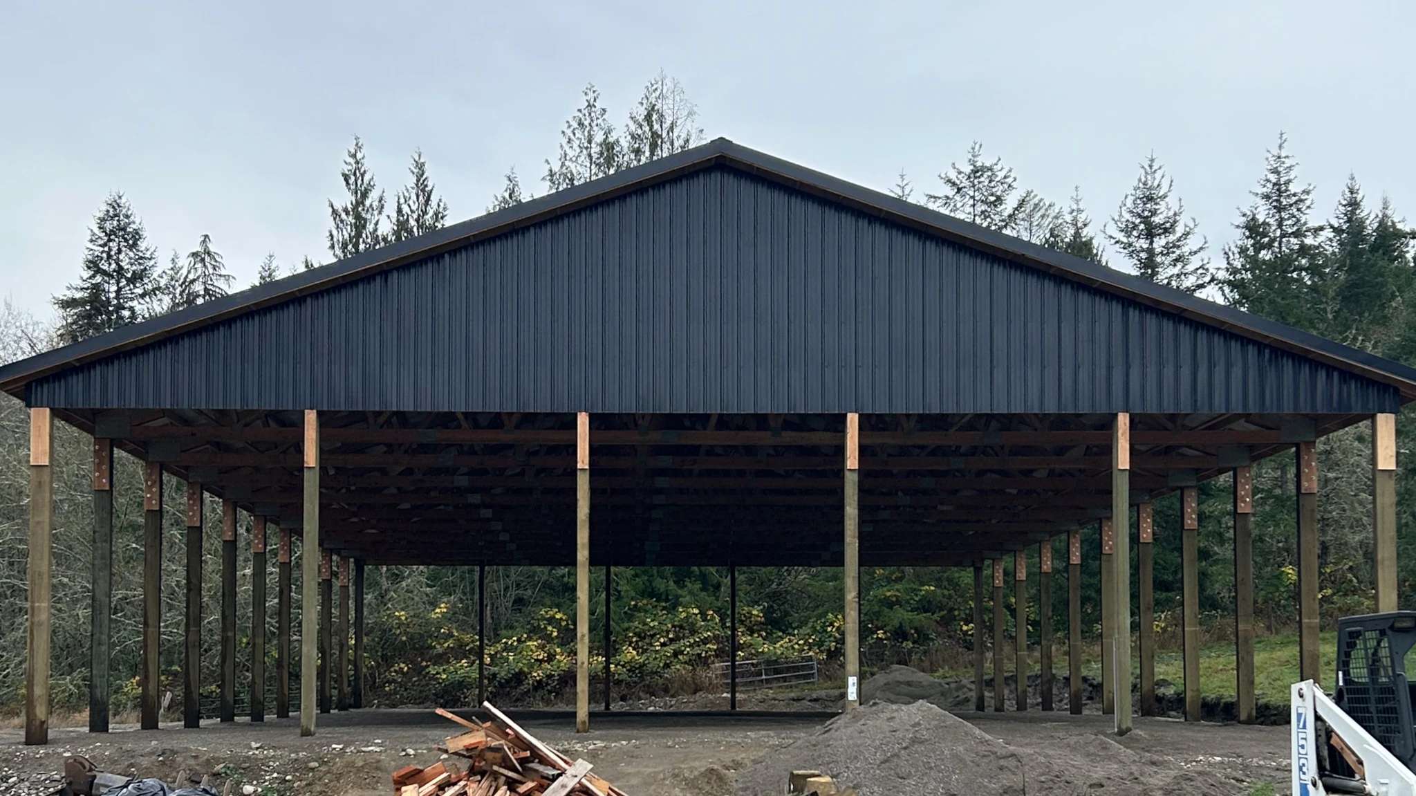 Premium 60x100 Covered Horse Arena | Eatonville, Washington