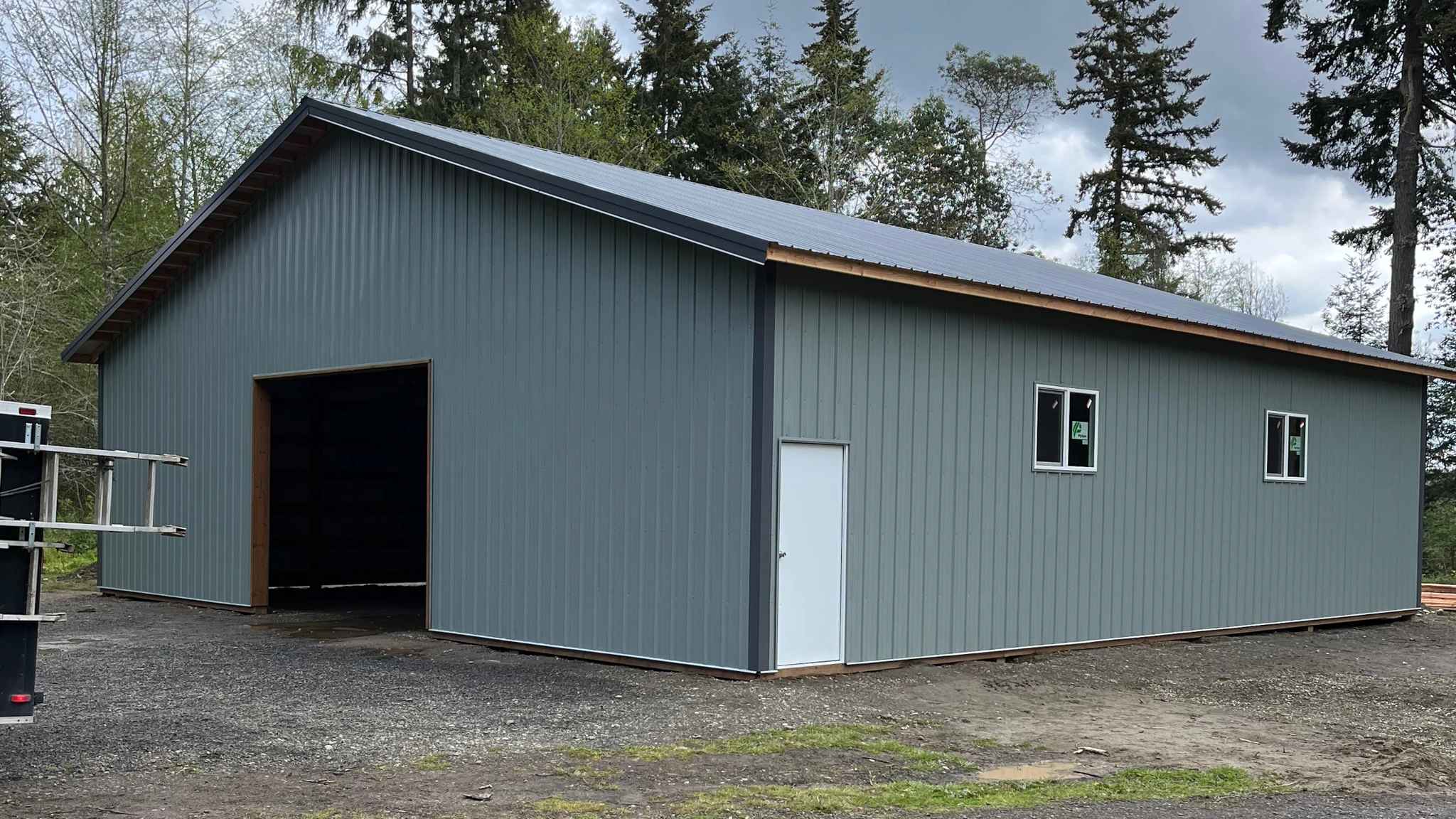 Completed Building - Front View
