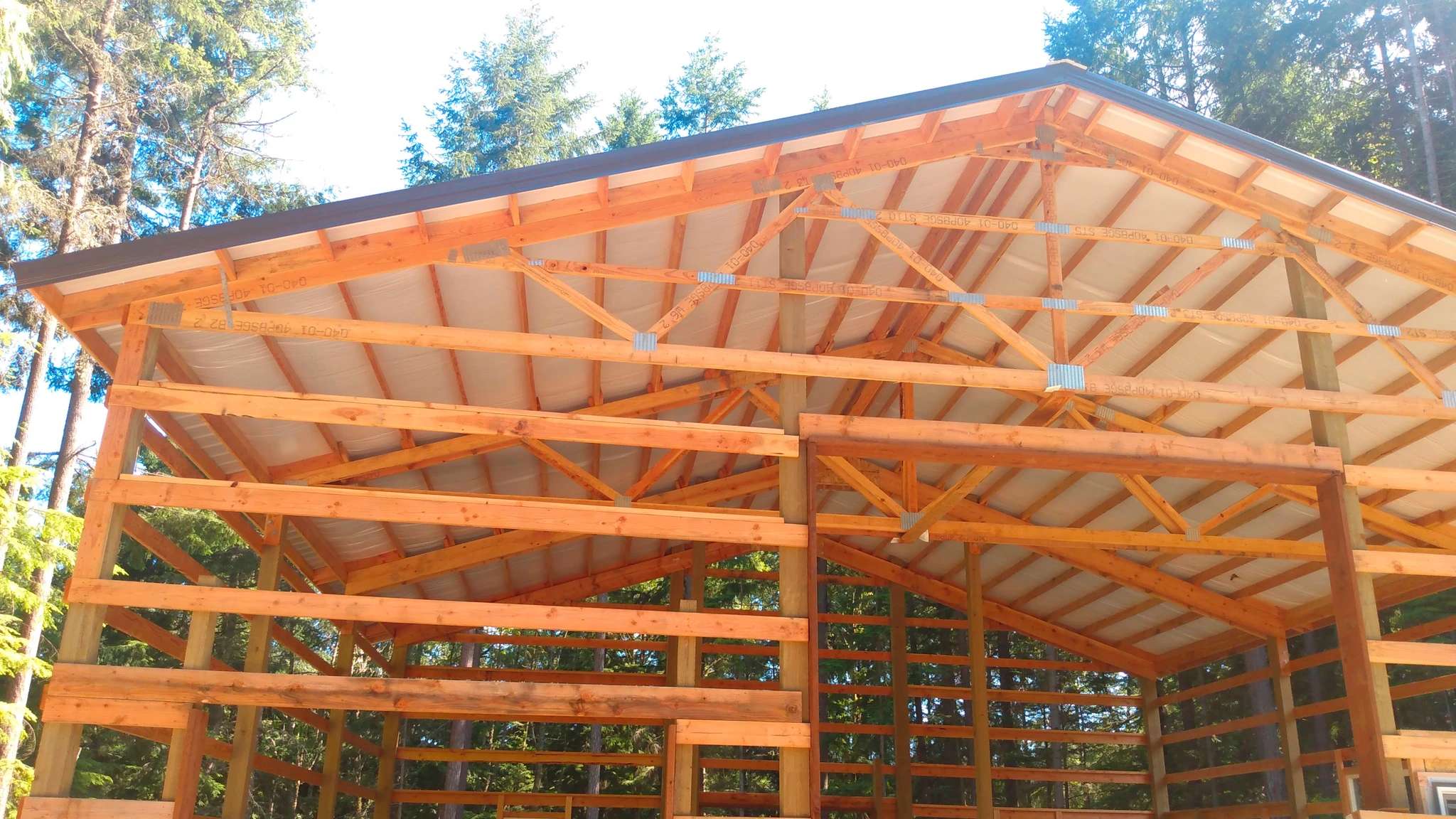 Custom Truss System Installation