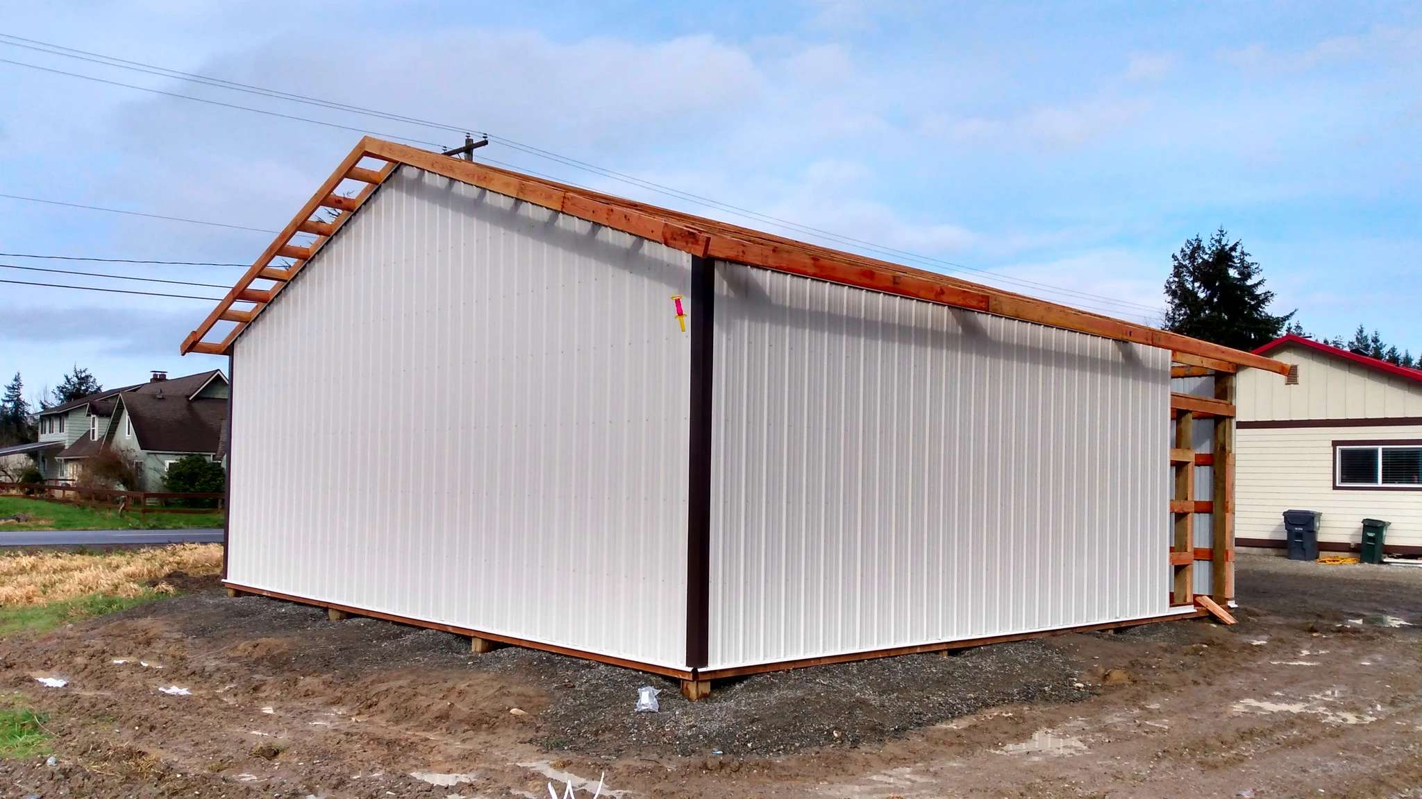 Post Frame Shell Construction